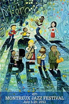 Adam Agati interpreta a chitarra en Marcus Miller - Montreux Jazz Festival 2013