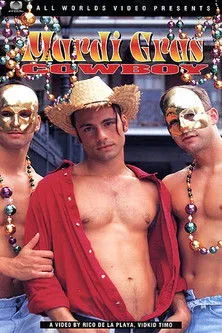 Póster de Mardi Gras Cowboy