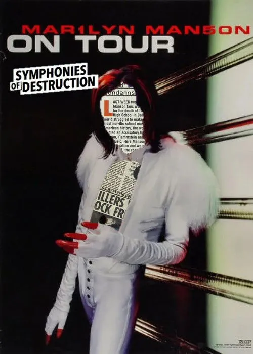 Póster de Marilyn Manson On Tour: Symphonies of Destruction