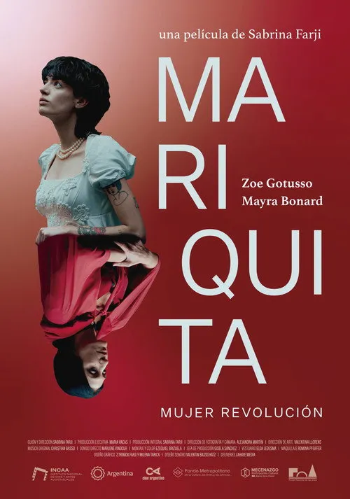 Zoe Gotusso interpreta a Mariquita en Mariquita, mujer revolución