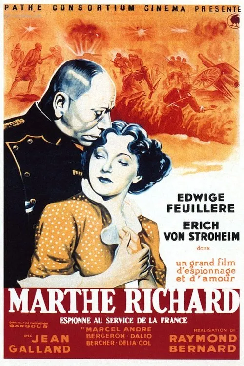 Fernand Bercher interpreta a André en Marthe Richard, au service de la France