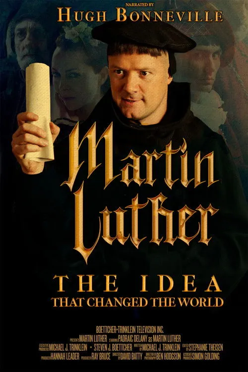 Pádraic Delaney interpreta a Martin Luther en Martin Luther: The Idea that Changed the World