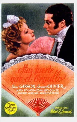 Greer Garson interpreta a Elizabeth Bennet en Más fuerte que el orgullo