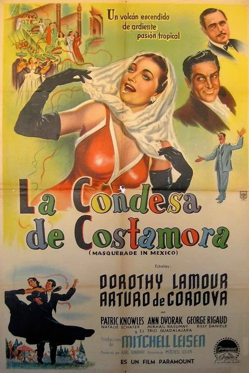 Miriam Nelson interpreta a Party Guest (uncredited) en Mascarada en Méjico