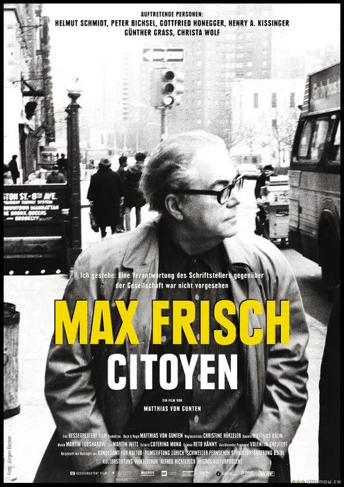 Póster de Max Frisch, Citoyen
