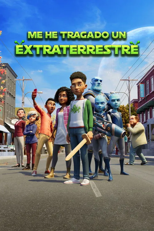 Póster de Me he tragado un extraterrestre