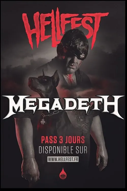 Dirk Verbeuren interpreta a Drums en Megadeth: Hellfest 2016