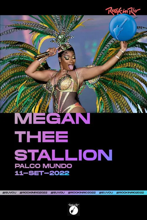 Megan Thee Stallion interpreta a Herself en Megan Thee Stallion: Live at Rock in Rio