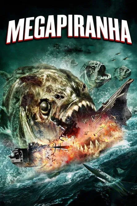 Póster de Megapiraña