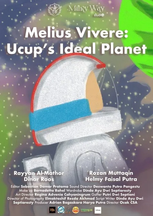 Rayyan Al Mathor interpreta a Ucup en Melius Vivere: Ucup's Ideal Planet