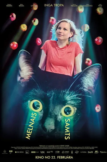 Póster de Melnais samts