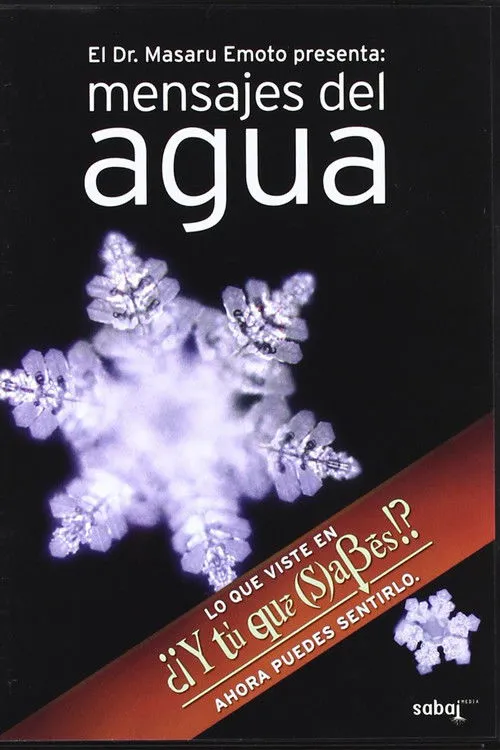 Masaru Emoto interpreta a Dr. Masaru Emoto en Mensajes del Agua