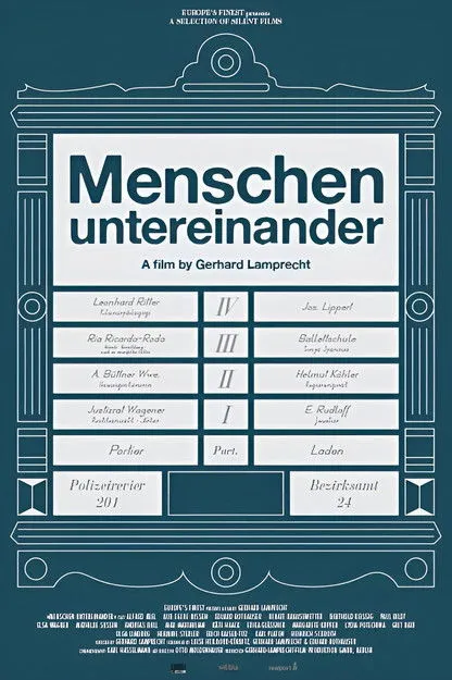 Lydia Potechina interpreta a Mrs. Mierig en Menschen untereinander