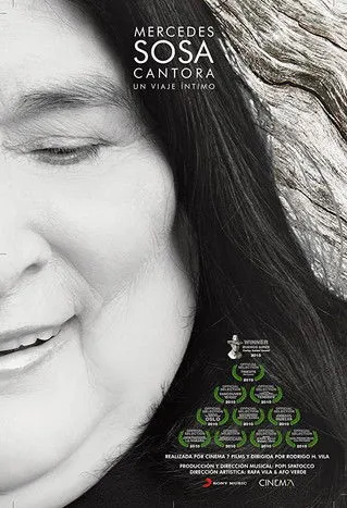 Póster de Mercedes Sosa, Cantora un viaje íntimo