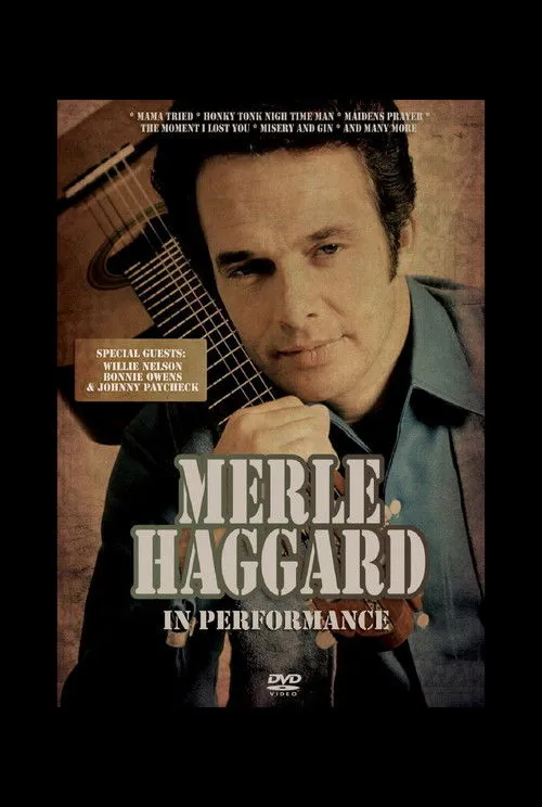 Póster de Merle Haggard: In Performance