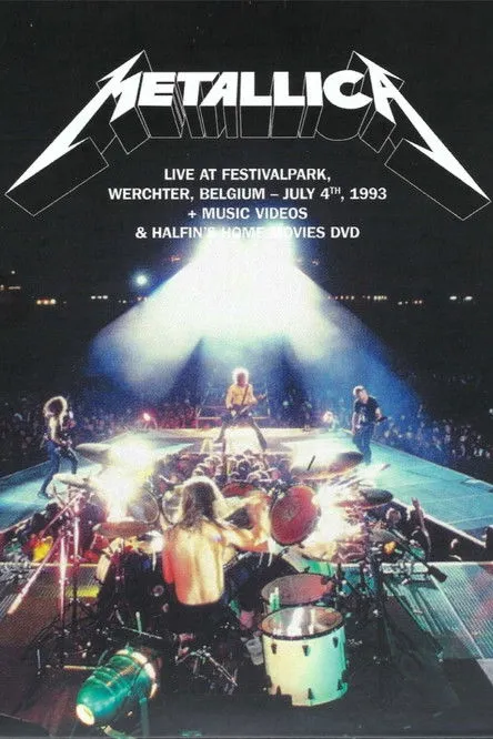 Póster de Metallica - Live At Festivalpark, Werchter, Belgium - July 4th, 1993