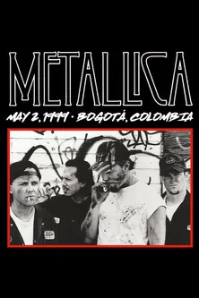Póster de Metallica: Live in Bogotá, Colombia - May 2, 1999