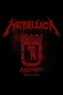 Póster de Metallica: Live in Madrid, Spain - May 31, 2008