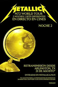 Portada de Metallica: M72 World Tour Live from Texas - Night 2