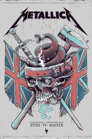 Póster de Metallica: WorldWired Tour - Live in Manchester, England - June 18, 2019