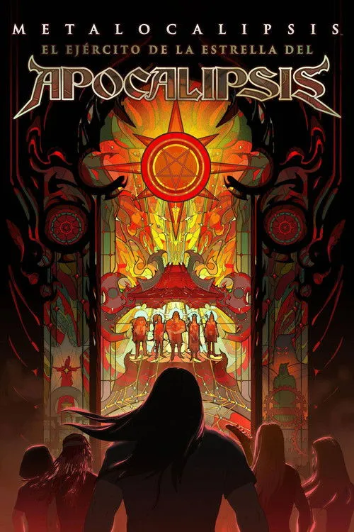 Póster de la película Metalocalypse: : El ejército de la estrella del mal