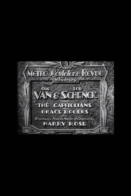 Joe Schenck interpreta a Self en Metro Movietone Revue #1