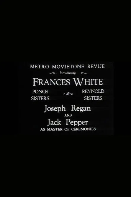 Jack Pepper interpreta a Self - Master of Ceremonies en Metro Movietone Revue #3