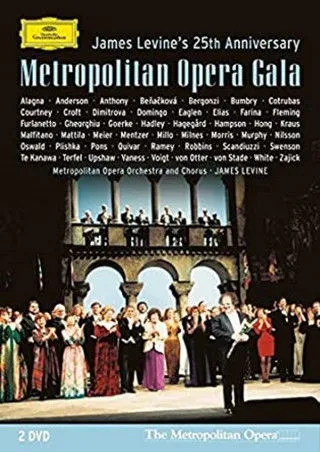 Póster de Metropolitan Opera Gala James Levine's 25th Anniversary