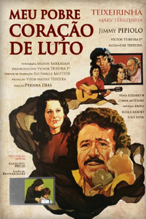 Sapiran Brito interpreta a en Meu Pobre Coração de Luto