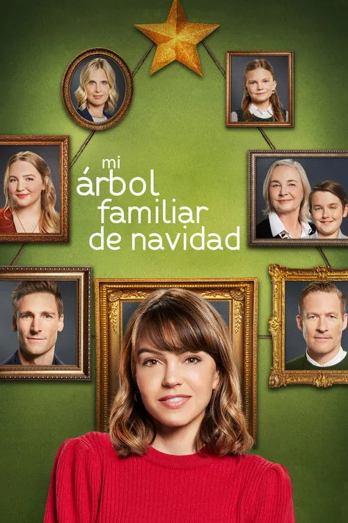 Póster de Mi árbol familiar de Navidad