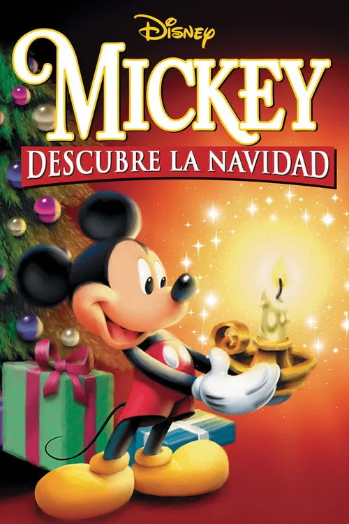 Póster de Mickey descubre la Navidad