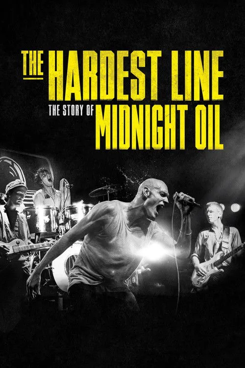 Póster de Midnight Oil: The Hardest Line