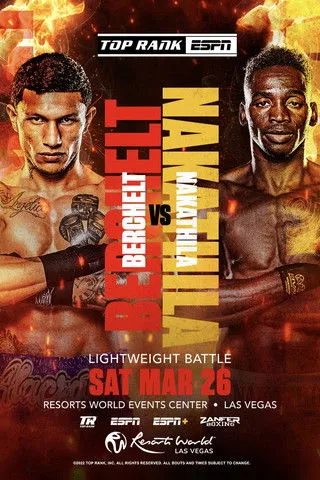 Juan Hernandez Martinez interpreta a Self en Miguel Berchelt vs. Jeremiah Nakathila