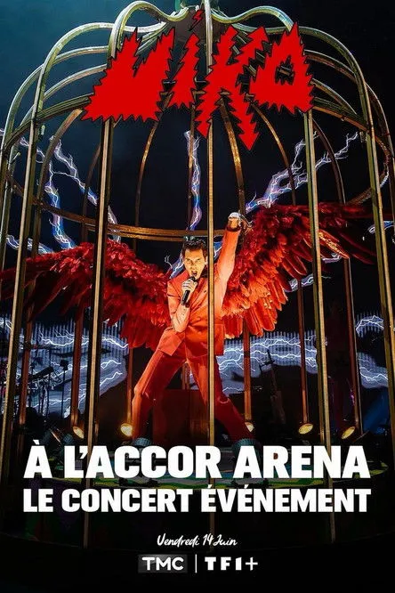 Póster de Mika à l'Accor Arena : Le concert évènement
