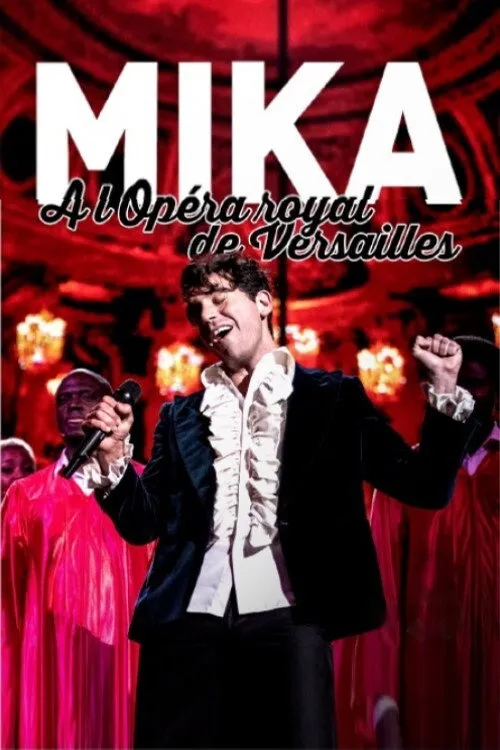Póster de Mika à l'opéra Royal de Versailles
