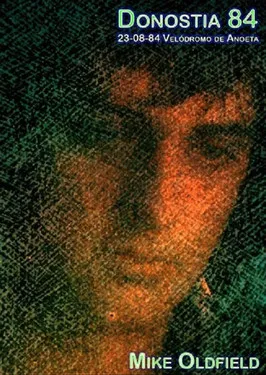 Portada de Mike Oldfield - Live in San Sebastian