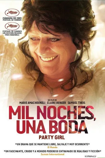 Póster de Mil noches, una boda