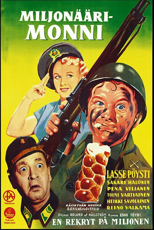 Pentti Viljanen interpreta a Kulkunen en Miljonäärimonni