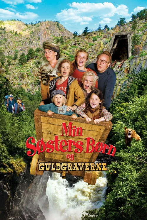 Póster de Min søsters børn og guldgraverne