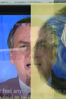 Laerte Coutinho interpreta a Self en Minha Bateria Está Fraca e Está Ficando Tarde