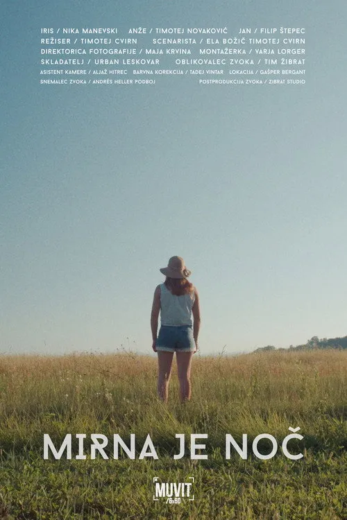 Nika Manevski interpreta a Iris en Mirna je noč