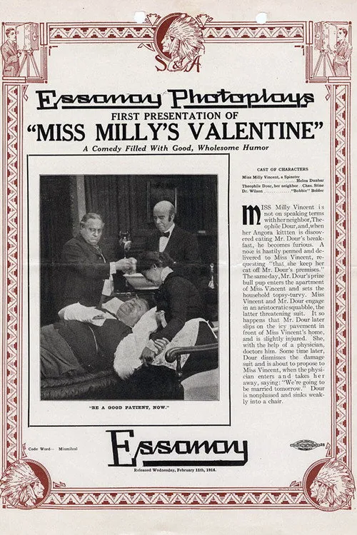 Charles J. Stine interpreta a Theophile Dour en Miss Milly's Valentine