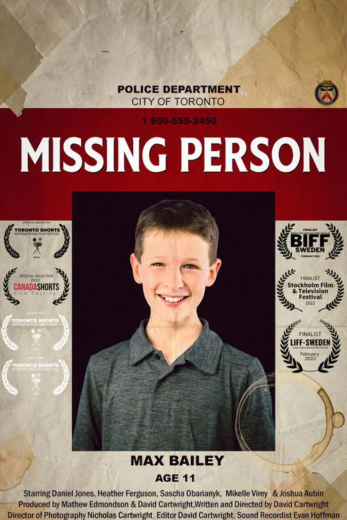 Josh Aubin interpreta a Stranger en Missing Person