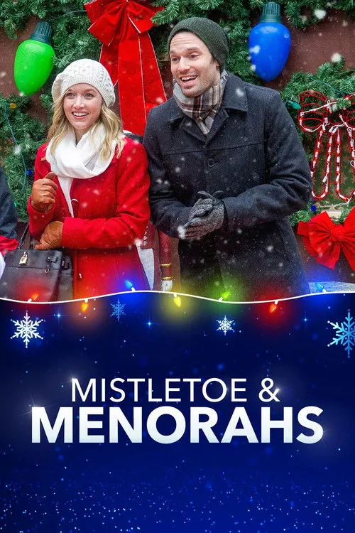 Póster de Mistletoe & Menorahs
