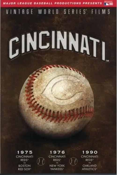 Póster de MLB Vintage World Series Films - Cincinnati Reds (1975, 1976, 1990)