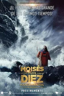 Póster de Moisés y los diez mandamientos: La película