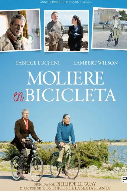 Jean-Charles Delaume interpreta a Philinte on stage en Molière en bicicleta