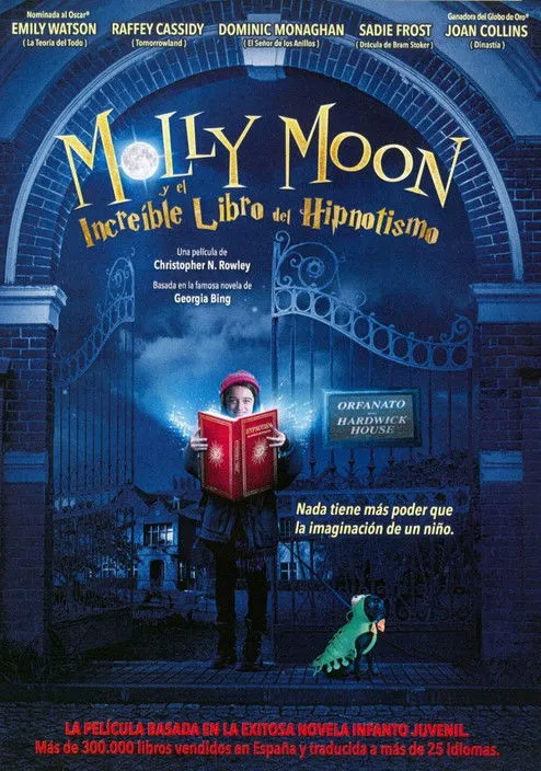 Dominic Monaghan interpreta a Nockman en Molly Moon y el increíble libro del hipnotismo