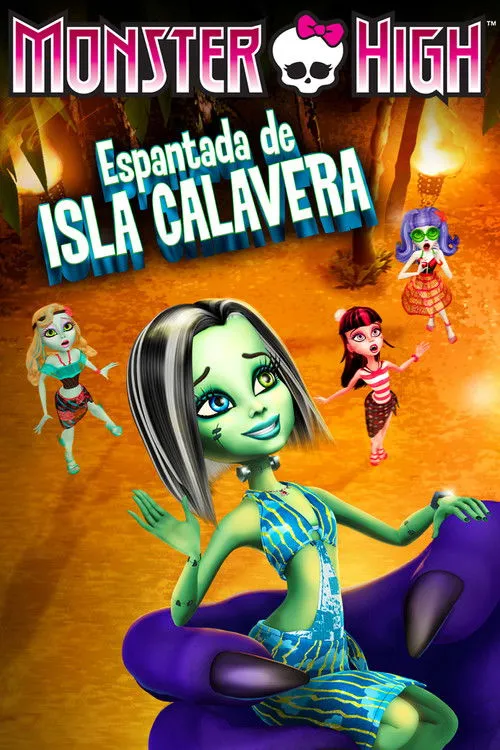Póster de Monster High: Espantada de Isla Calavera