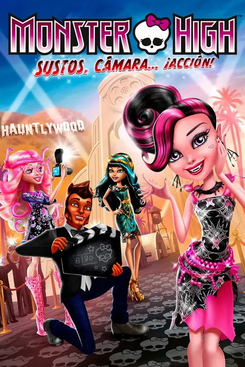Póster de Monster High: ¡Monstruos! ¡Cámara! ¡Acción!